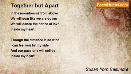 Susan from Baltimore - Together but Apart