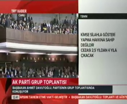 Ak Parti Meclis Grup Toplantısı - 21.10.2014 - Başbakan Ahmet DAVUTOĞLU