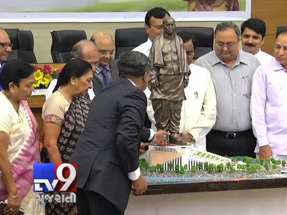 L&T to build Rs. 2,989 crore 'Statue of Unity' in 4 years, CM Anandiben Patel - Tv9 Gujarati