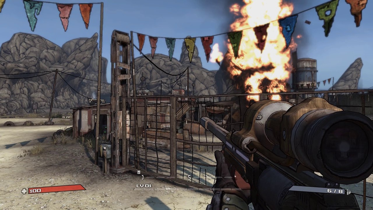 #01 - claptrap, der lustige, kleine roboter - let's play "borderlands - goty" [blind/uncut]