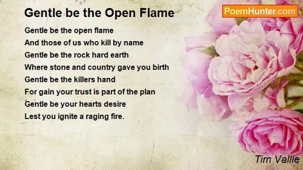 Tim Vallie - Gentle be the Open Flame