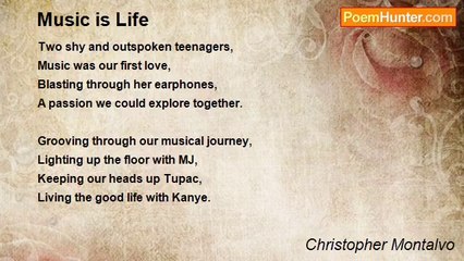 Christopher Montalvo - Music is Life