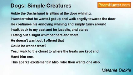 Melanie Dickie - Dogs: Simple Creatures