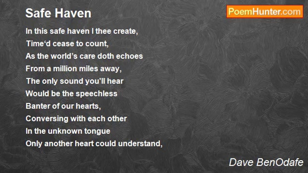 Dave BenOdafe - Safe Haven