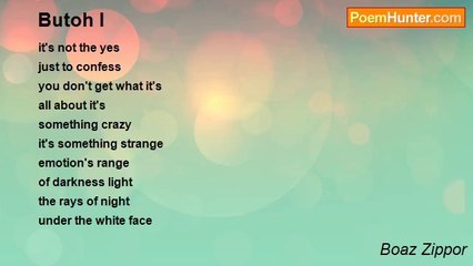 Boaz Zippor - Butoh I