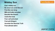 gajanan mishra - Midday Sun