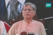 MQM protest over Khursheed Shah’s statement shocks Aitzaz Ahsan