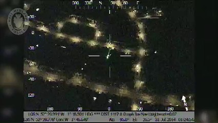 Pourquoi il ne faut pas pointer un laser sur un hélicoptère! MDR !!