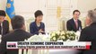 President Park discusses boosting economic cooperation with Virginia governor