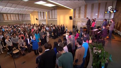 Culte en l'église chrétienne évangélique de Brest sur France 2