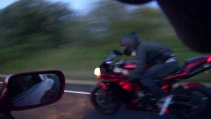 Yamaha R1 Vs Toyota Supra - Araba Tutkum