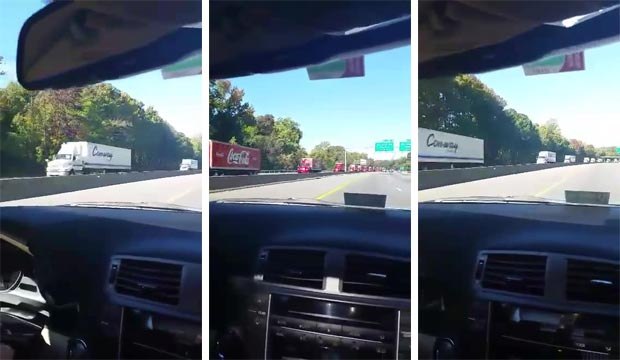 Le plus long convoi de camions au monde 2014