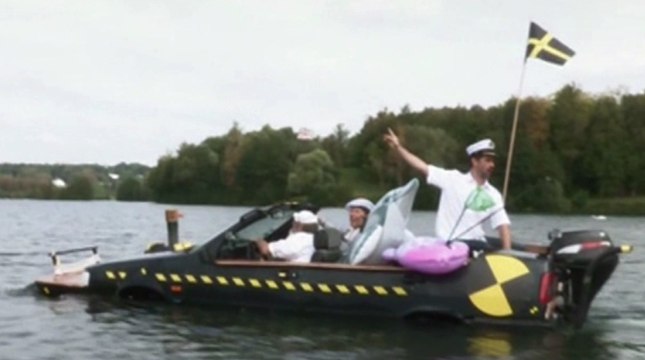 La voiture amphibie des Cobayes - ZAPPING AUTO DU 27/10/2014