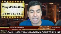 UCLA Bruins vs. Arizona Wildcats Free Pick Prediction NCAA College Football Odds Preview 11-1-2014