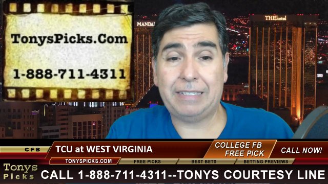 West Virginia Mountaineers vs. TCU Horned Frogs Free Pick Prediction NCAA College Football Odds Preview 11-1-2014