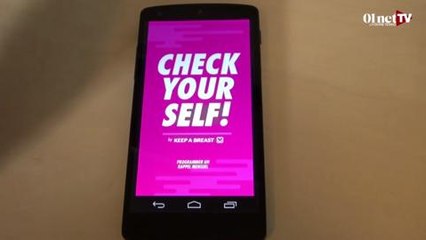 Avec Check Yourself, apprenez à détecter un éventuel cancer du sein (test appli smartphone)