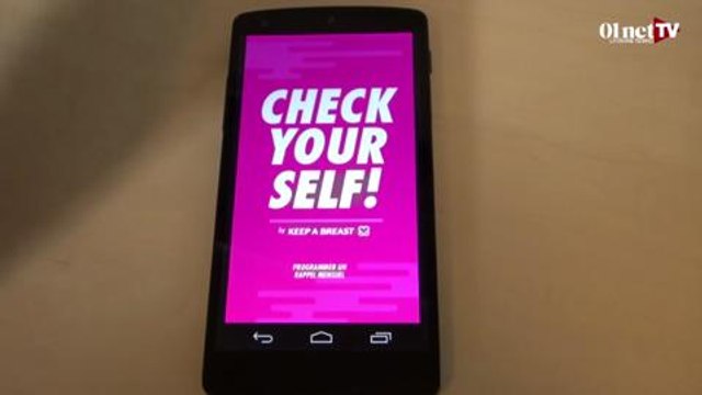 Avec Check Yourself, apprenez à détecter un éventuel cancer du sein (test appli smartphone)