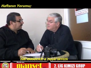2. LİG KIRMIZI GRUP'ta,  haftanın yorumu