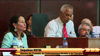 Intervention de Ségolène Royal à la Conférence internationale sur la biodiversité et le changement climatique, en Guadeloupe