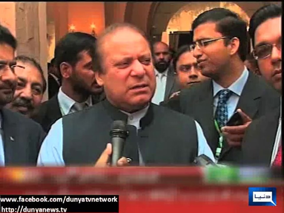 Dunya News - Protesting parties should shun the course of anarchy: PM Nawaz