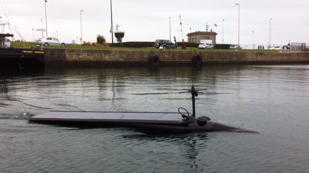 Un drone maritime