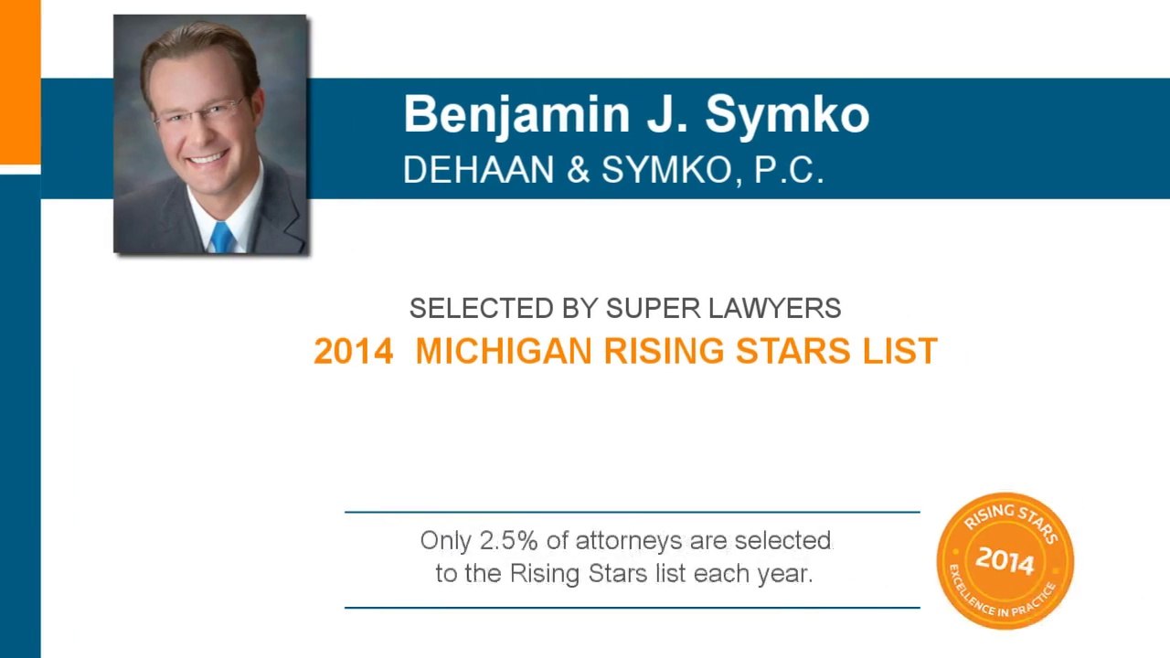 Ben Symko - Super Lawyers Recognition Video