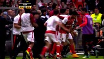 Tempers rise at the end of Braga-Benfica