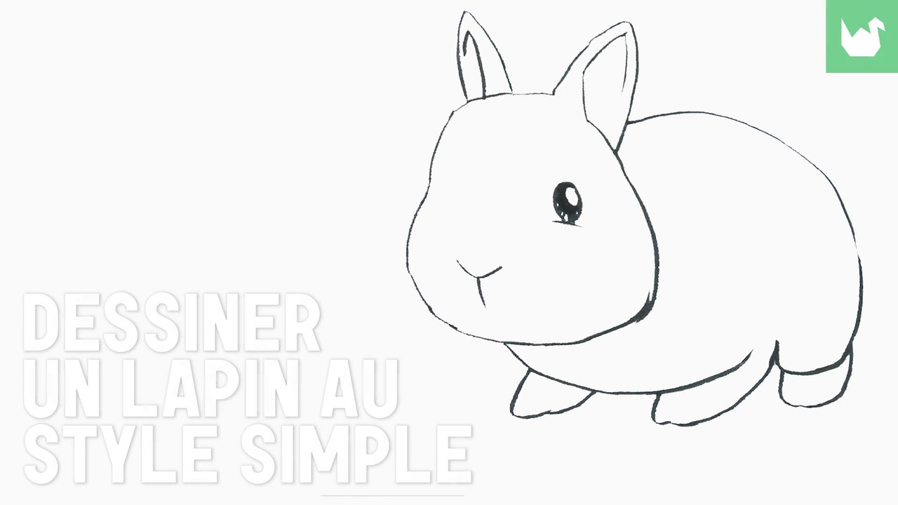 Dessin : Dessiner un lapin (facile) - HD