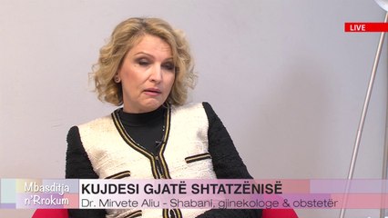 MBASDITJA n'RROKUM - Kujdesi gjatë Shtatzanisë (27. 10. 2014)