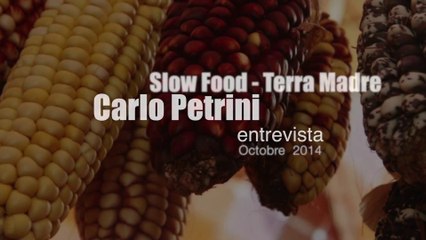 Carlo Petrini : en América latina ha surgido una revolución gastronómica