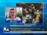 Mexicanos usan redes sociales para movilizarse por Ayotzinapa