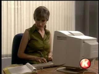 First Time on PC After Using Typewriter (Funny Video Clip)
