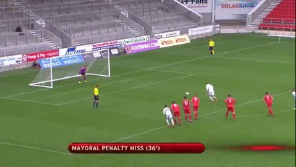 Borja Mayoral (Real Madrid Youth) funny penalty miss!!! LOOL vs. Liverpool Youth_(360p)