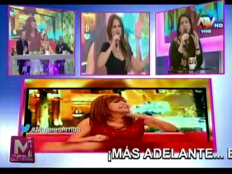 Laura Borlini discute con Jaime Ridoutt