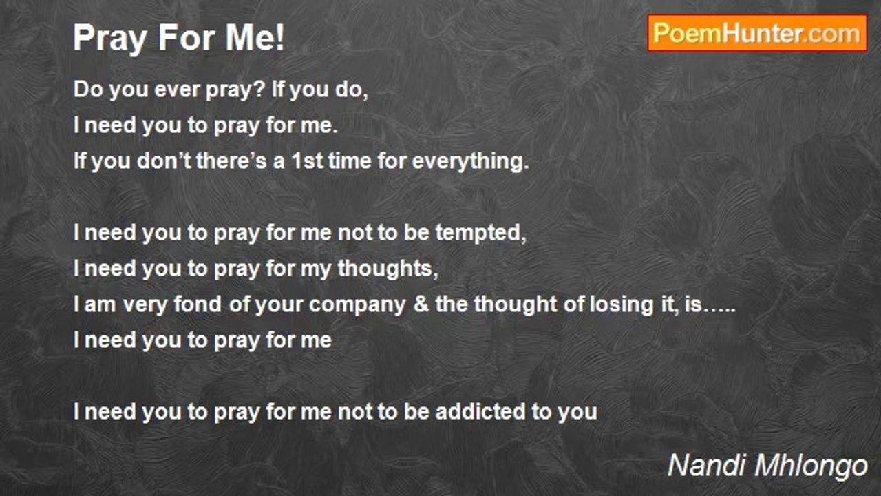Nandi Mhlongo - Pray For Me!