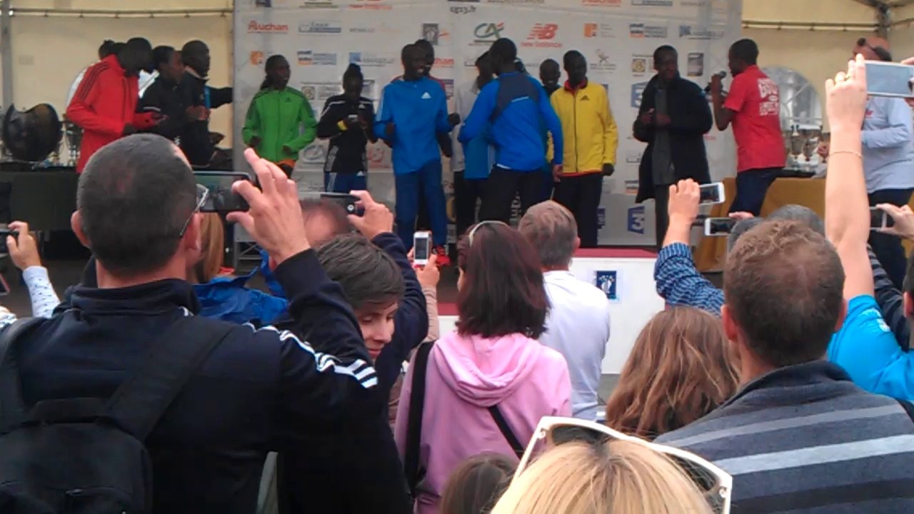 MK6 2014 podium animé l'Afrique à l'honneur