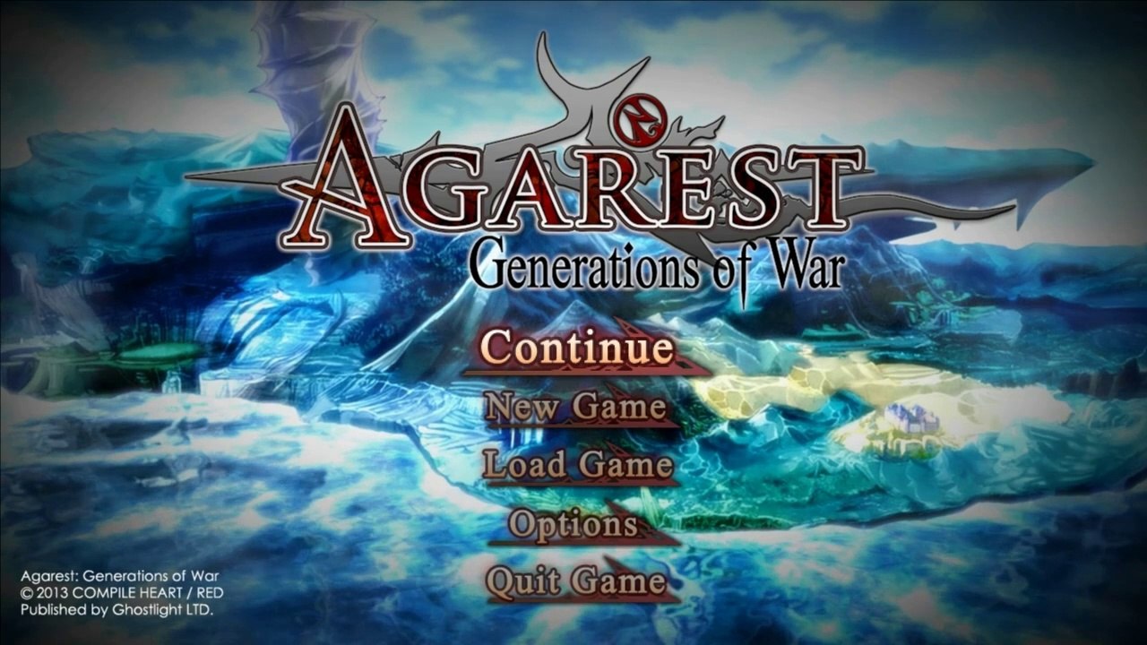 Agarest Generations of War V2 < 01 > Restart