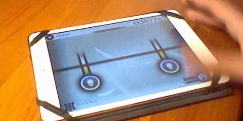 Cytus Gameplay: A Rank on COSMO (one handed)