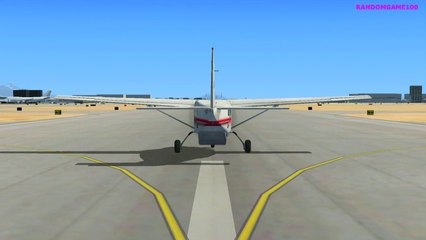 FSX Testing - Cessna 208-B Grand Caravan Take off From LAX - XB360 Controller