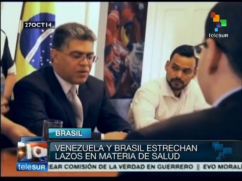 Venezuela y brasil estrechan lazos en materia de salud