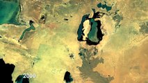 La Mer d'Aral n'est plus qu'une petite flaque d'eau .. et un joli désastre écologique