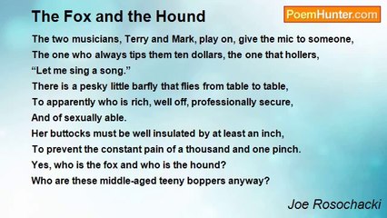 Joe Rosochacki - The Fox and the Hound