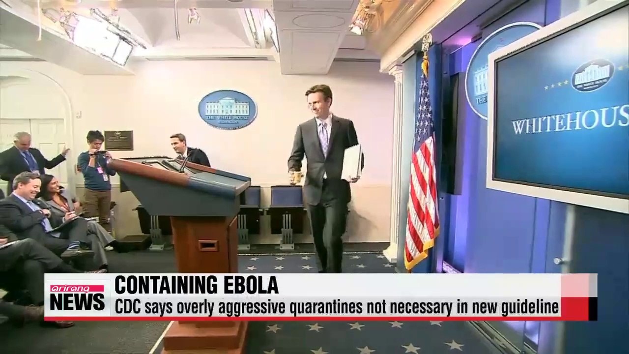CDC issues new Ebola guidelines, advises against aggressive quarantines