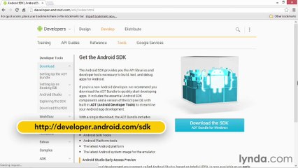 2.Setting up the developer tools