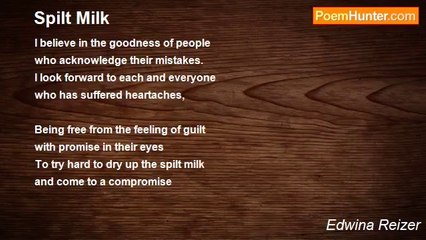 Edwina Reizer - Spilt Milk