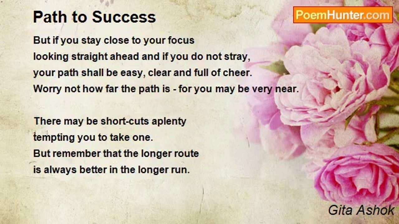 Gita Ashok - Path to Success