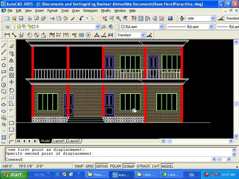 Auto Cad  in pastho day 3