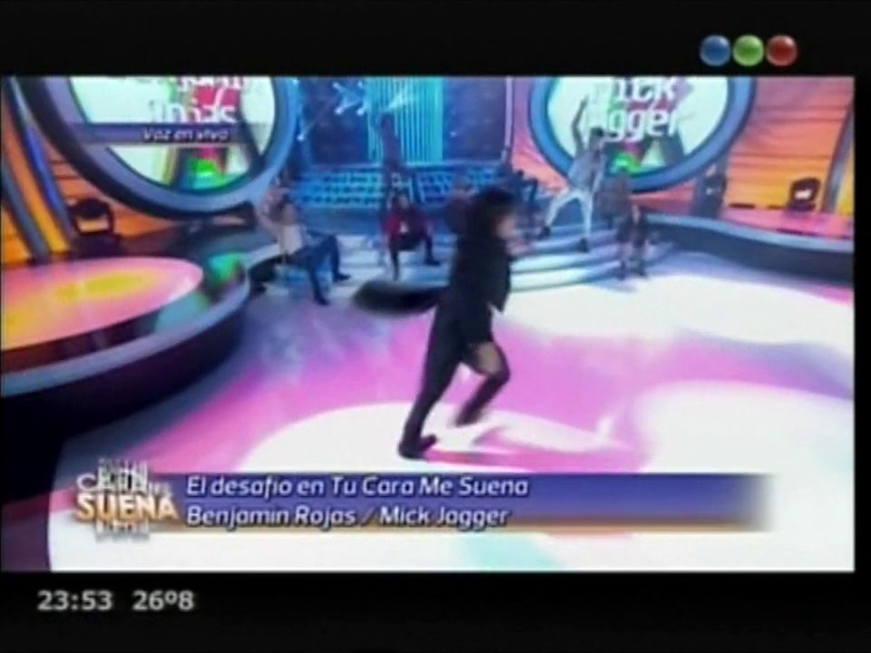 Tu Cara Me Suena. Benjamin Rojas / Mick Jagger