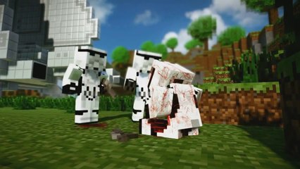 Minecraft Star Wars Epic battle Herobrine Animation - Minecraft film 1078 MINECRAFT [HD+]_youtube_original