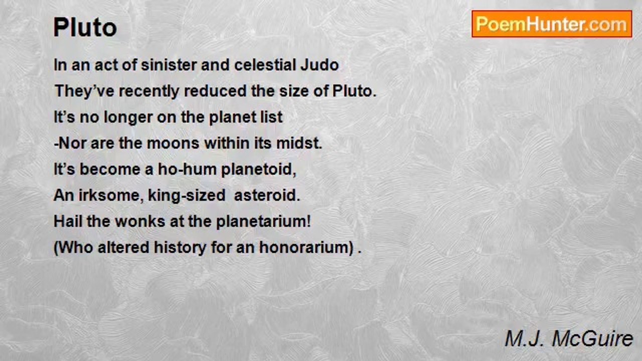 M.J. McGuire - Pluto